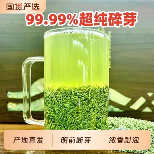 信阳毛尖2026新茶正宗高山绿茶明前特级碎茶嫩芽茶叶茶末散装500g