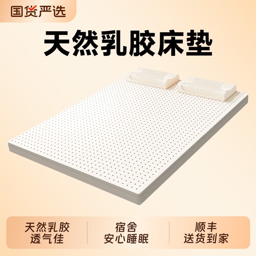 乳胶床垫家用软垫榻榻米记忆海绵垫5cm学生宿舍单人专用折叠防水