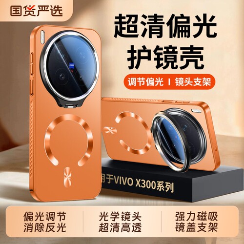 适用VIVO偏振镜头手机壳