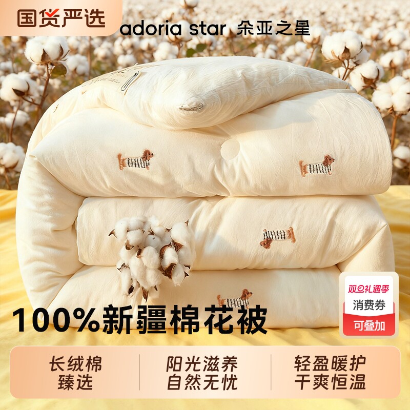 100%里外全棉新疆棉花被