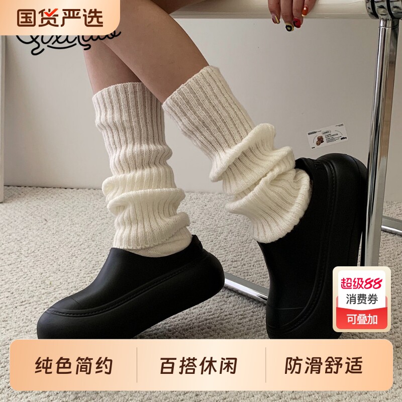 细细条软厚底防滑女士防水大头鞋懒人春夏季休闲韩版学生半拖鞋