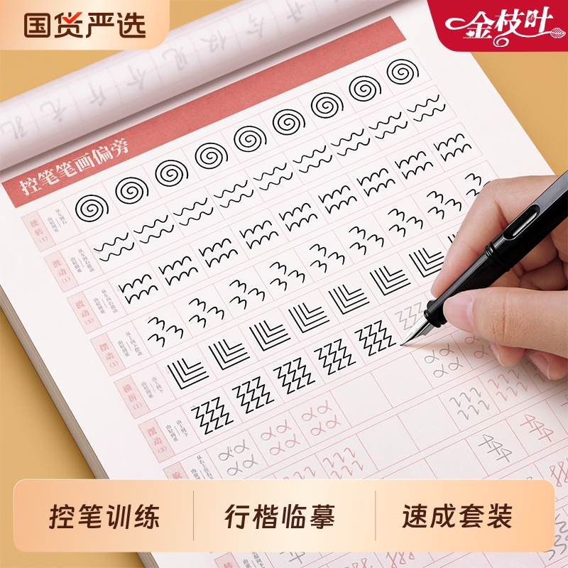 行楷练字帖成人控笔训练连笔字