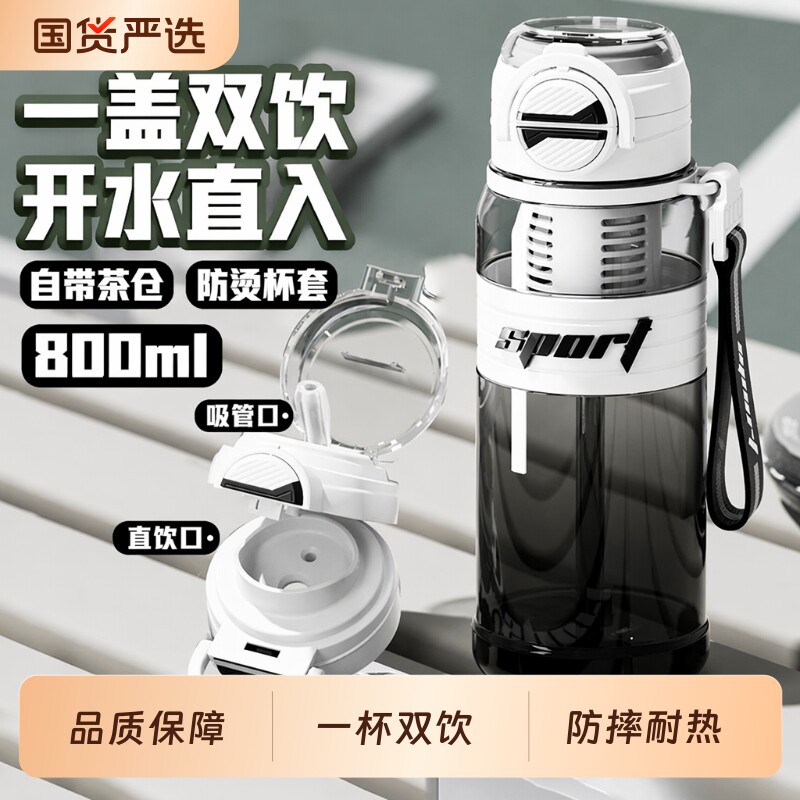 800ml运动吸管杯|超2000次加购图片