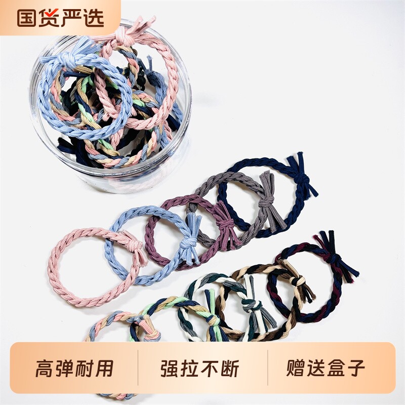 橡皮筋发圈女韩国可爱简约头绳小清新个性皮套2026新款发绳扎头发