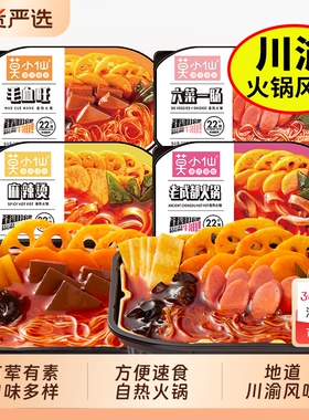 莫小仙自热火锅牛油麻辣烫懒人免煮方便速食自驾游大份量老成都