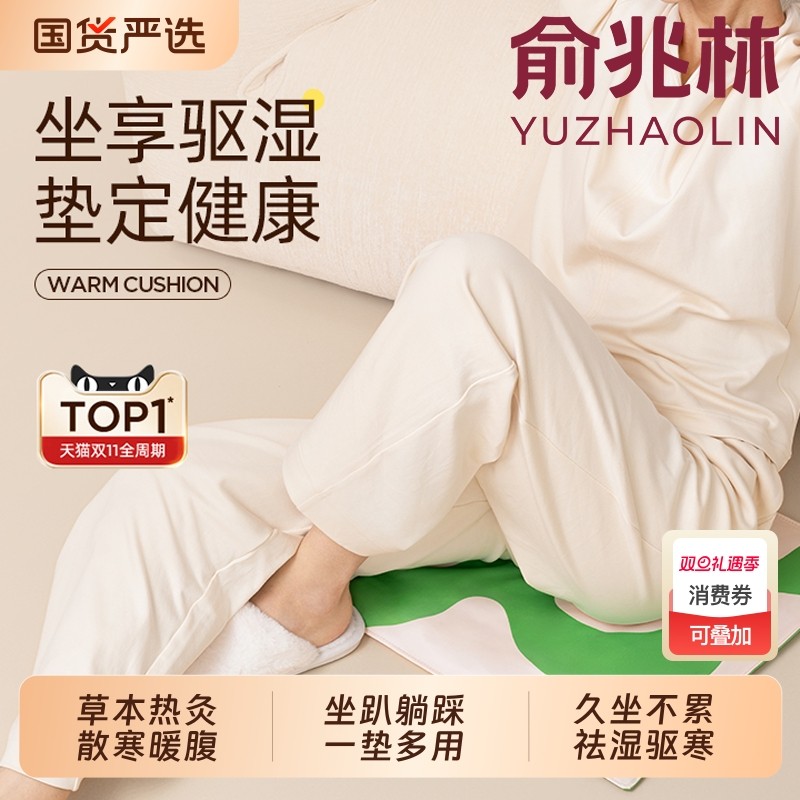 俞兆林艾灸坐垫电加热全身通用艾草坐灸仪蒲团垫理疗艾绒热敷养生