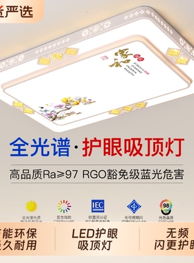 2025年新款led吸顶灯房间卧室灯客厅灯大厅现代简约大气中山灯具