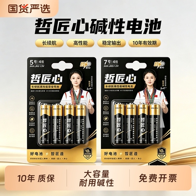 碱性电池5号7号门锁专用1.5V