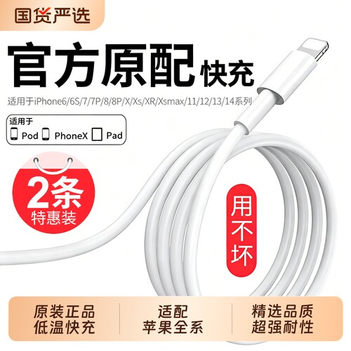 官方正品适用苹果14PD30W充电线iphone16/13/12pro正45w快充11双typeC闪充电线iPhoneXS/XR数据线充电头加长