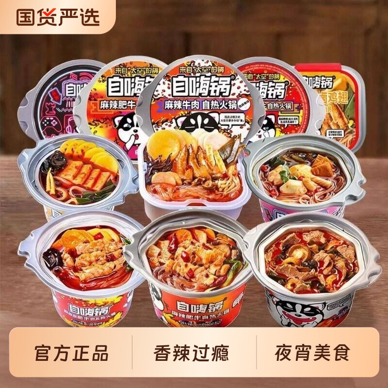 自嗨锅自热火锅麻辣烫速食夜宵锅