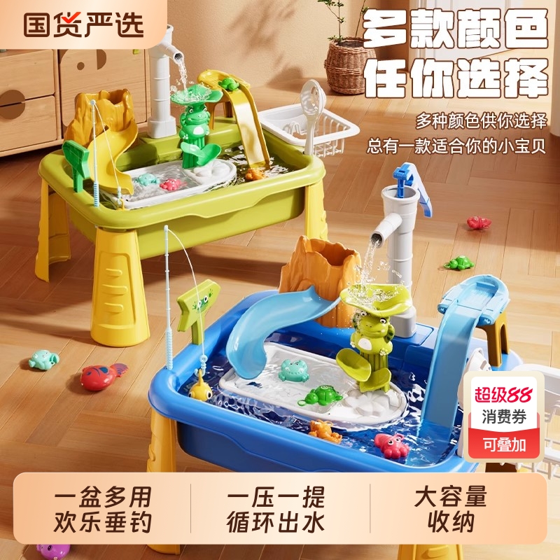 2025新款洗碗机玩具电动循环出水
