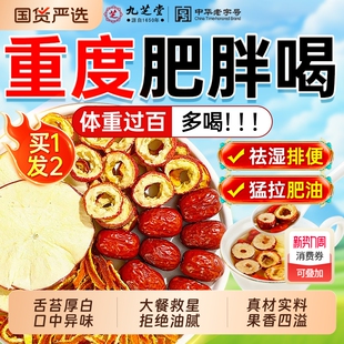 九芝堂苹果山楂茶红枣减祛湿肥刮油茶包水果茶泡水饮品养生茶代谢