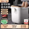 奥克斯泡脚桶加热恒温足浴盆电动按摩洗脚盆全自动家用高深足疗机