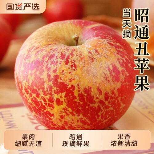 云南昭通丑苹果正宗冰糖心9斤