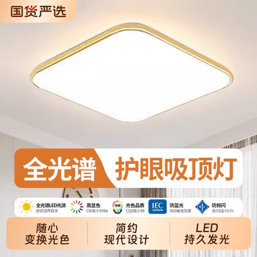 全光谱客厅主灯led吸顶灯