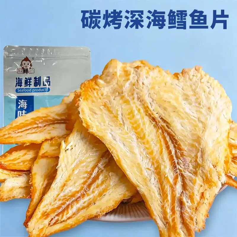 鳕鱼碳烤鱼片零食|超2000次加购图片