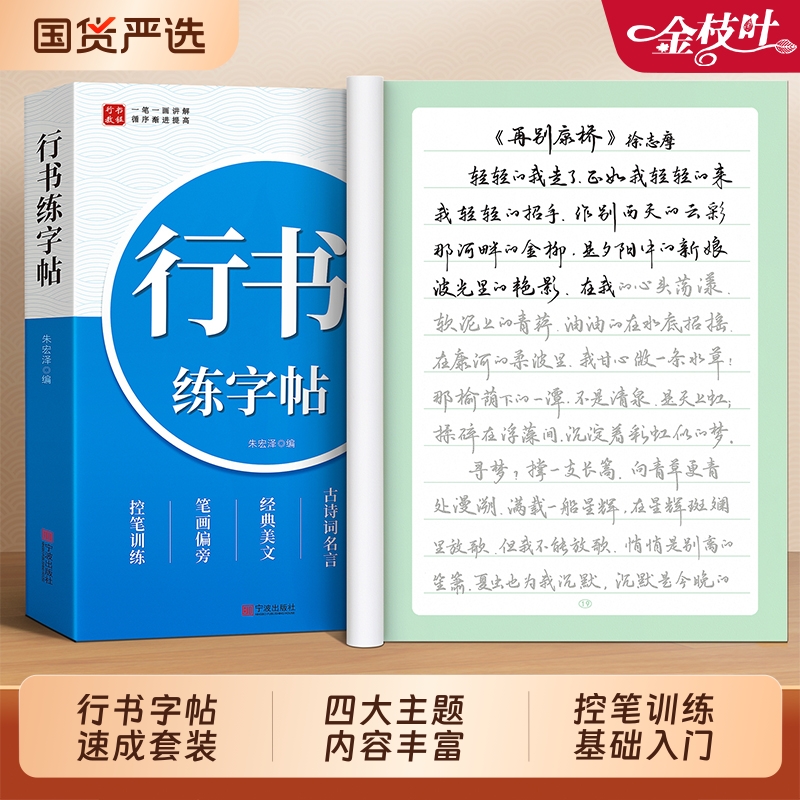 行书字帖成人练字行楷速成套装