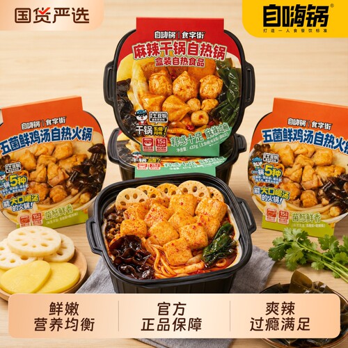 自嗨锅五菌鲜鸡汤自热火锅