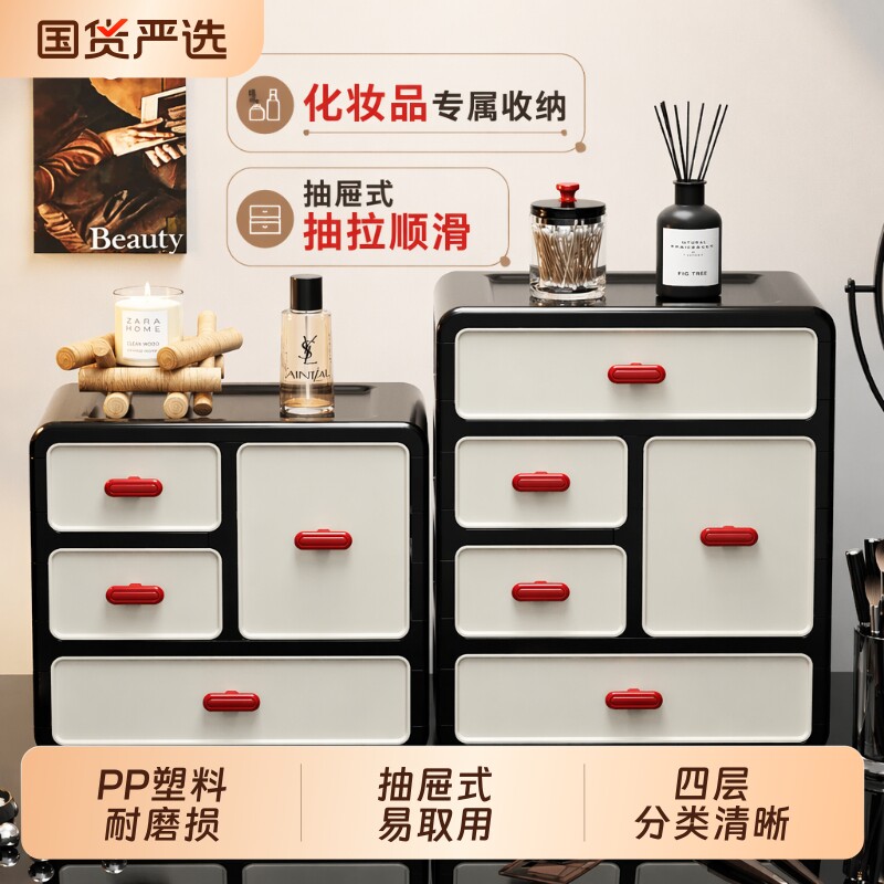 中古风桌面收纳盒家用入户门摆件图片