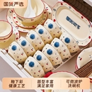 送礼碗碟盘礼盒装 陶瓷碗家用2025新款 高颜值乔迁新婚结婚餐具套装