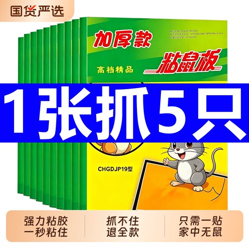 超强力粘鼠板一触即粘超大尺寸