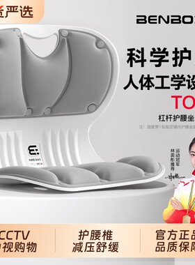 本博人体工学护腰坐垫靠垫坐姿椅