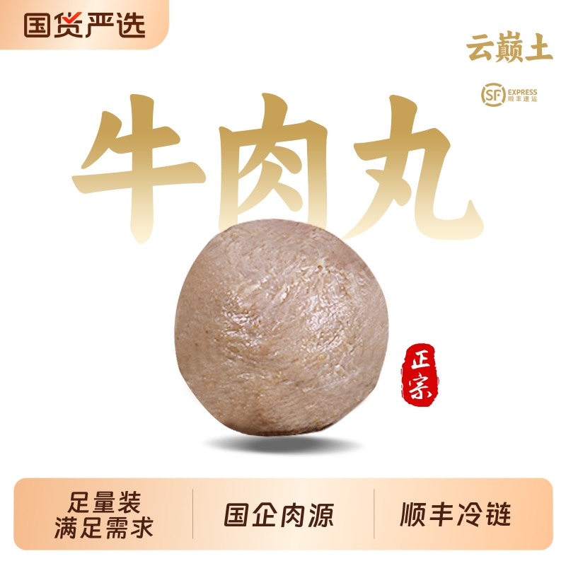 牛肉丸潮汕正宗非遗手打汕头特产