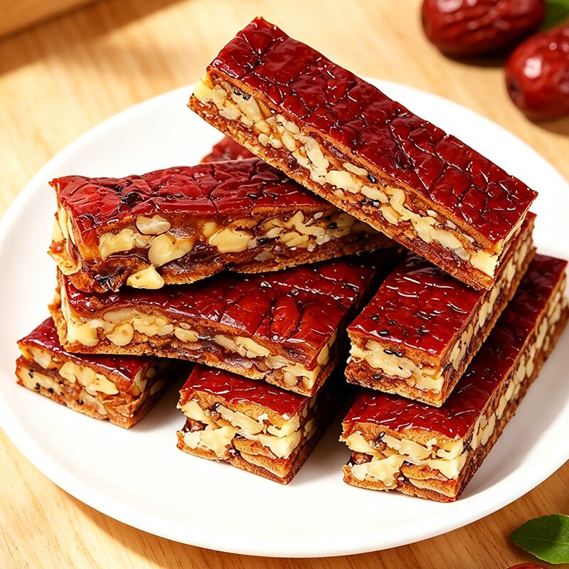 枣仁派新疆特产单独包装大红枣夹心加核桃仁加厚零食芝麻健康厚切
