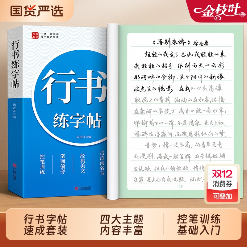 行书字帖成人练字行楷速成套装