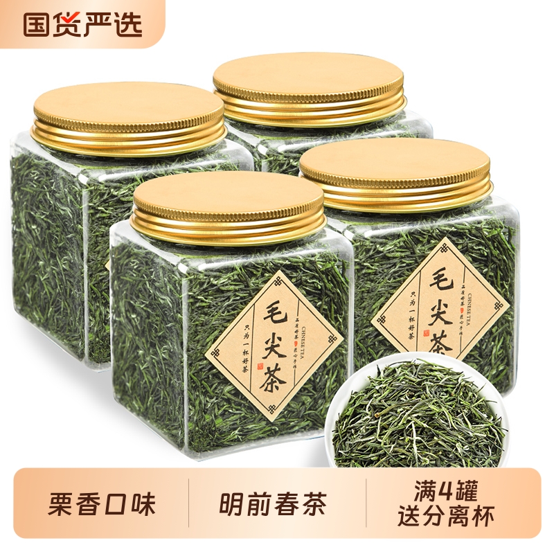 明前雀舌浓香型罐装2025新茶