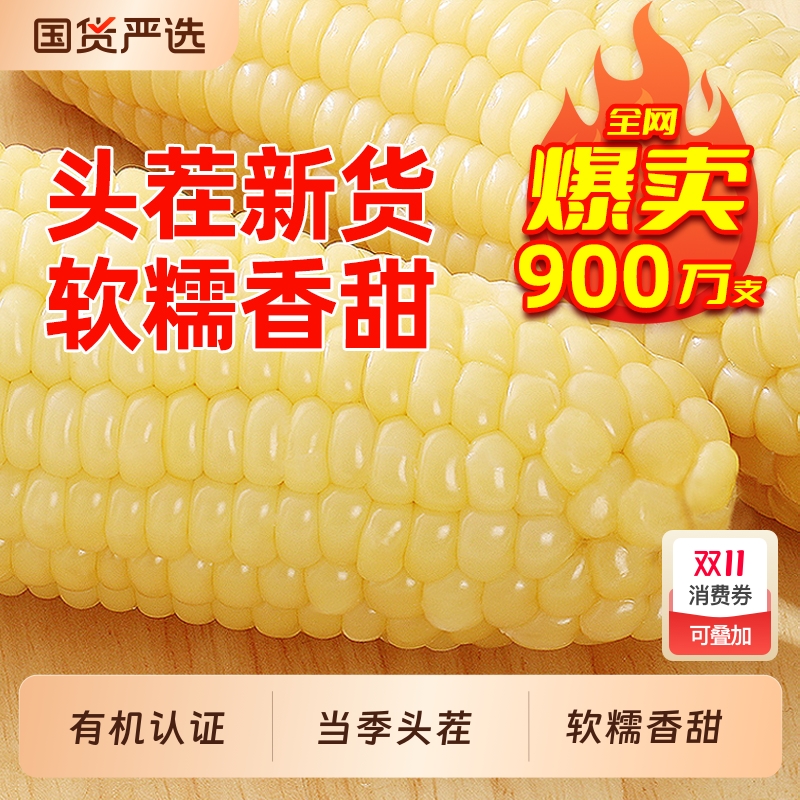 金沃瑞丰常温避光保存甜糯玉米