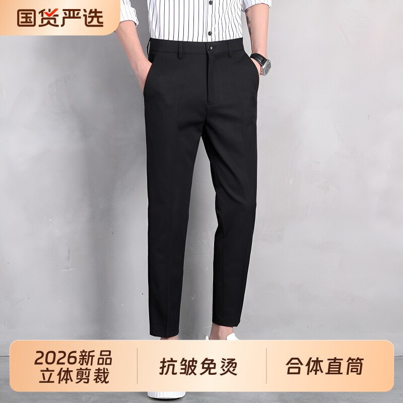 夏季薄款冰丝小西裤|千人加购图片