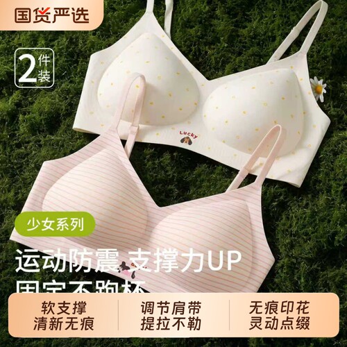 少女感内衣学生初高中生少女文胸