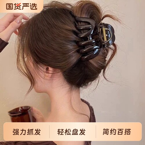 巨能抓南瓜抓夹大号发量大鲨鱼夹