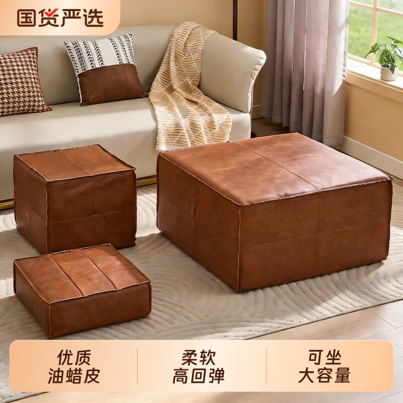 收纳凳衣物玩具收纳神器家用旧物储物多功能沙发轻奢榻榻米收纳箱