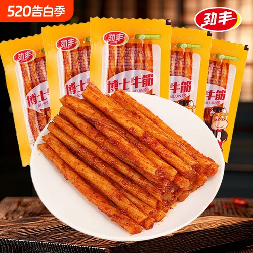 劲丰博士牛筋辣条辣棒麻辣面筋卷