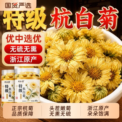 浙江特级杭白菊菊花茶去火茶泡水