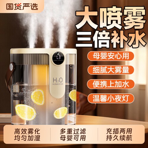 三喷加湿器静音小型|千人加购
