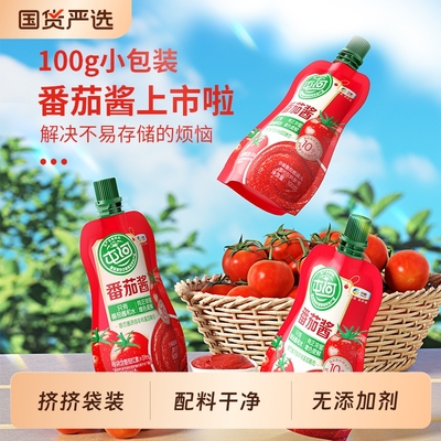 屯河番茄酱100g挤挤袋装
