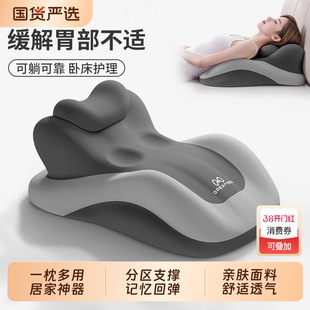 知梦人床头靠垫孕妇老人反酸逆流靠背护腰半躺缓解胃部不适斜躺垫