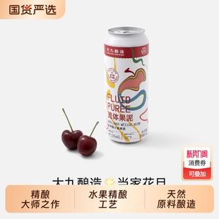 大九酿造新品 流体果泥山野曼波油柑酸梅西打6罐精酿啤酒鲜啤果啤