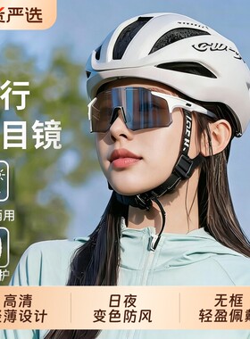骑行眼镜变色日夜两用