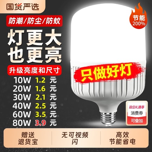 超亮E27螺口LED灯泡|183人收藏