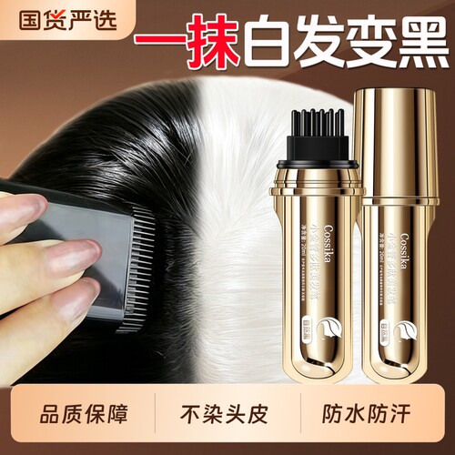 自然修饰白发一梳式便携补染笔