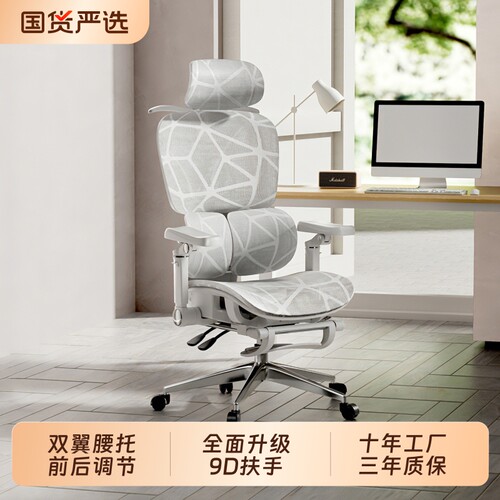 人体工学椅子久坐舒适电脑椅家用办公椅座椅电竞扶手升降转椅坐姿