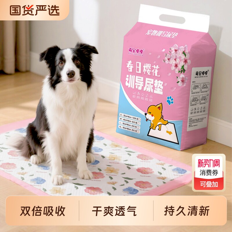 狗狗宠物训导加厚隔尿垫小狗引导上厕所猫用一次性尿片定点狗厕所