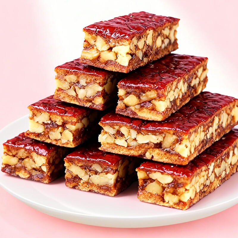 核桃枣仁派枣夹核桃仁新疆特产孕妇休闲零食代餐芝麻夹心年货节