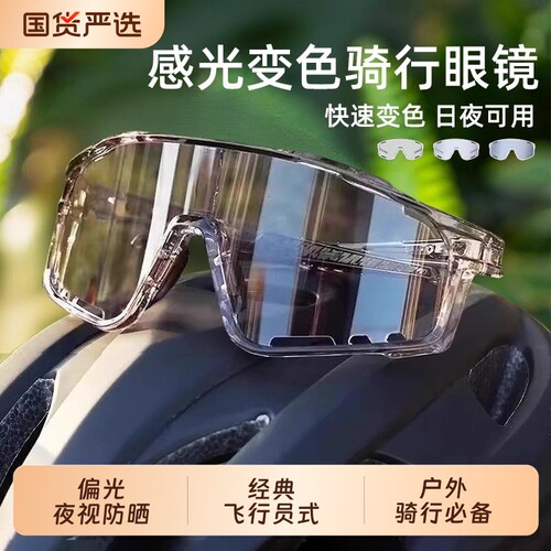 骑行护目镜防风变色日夜两用登山
