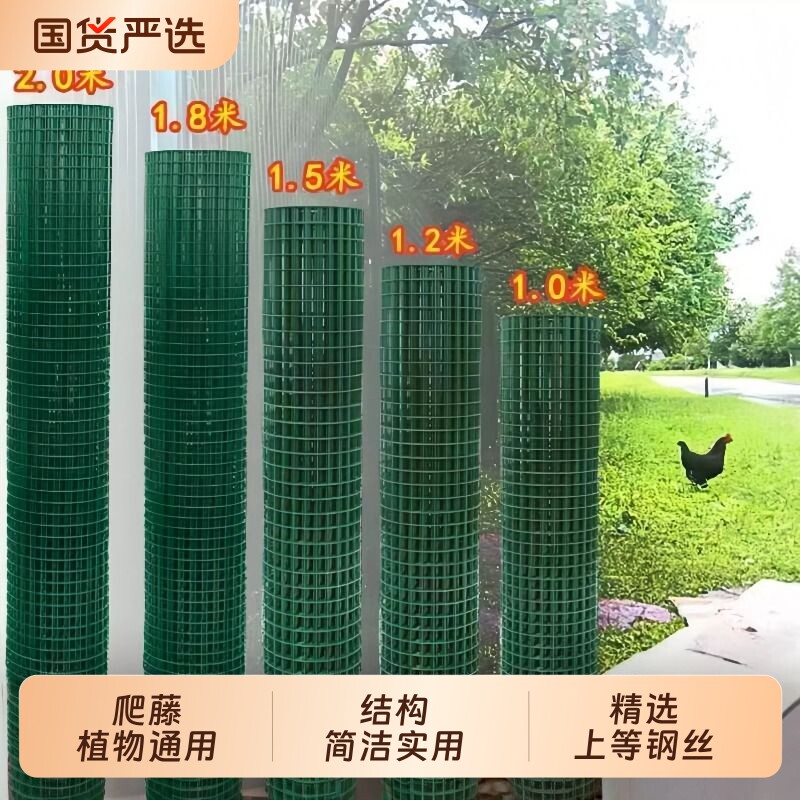 养殖花墙架网格园艺铁丝网防护网图片