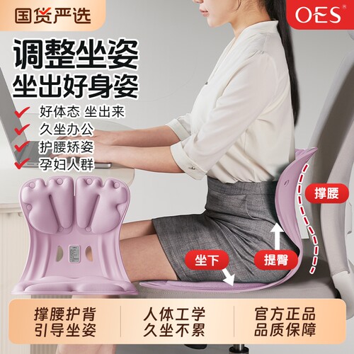 OES人体工学护腰坐姿椅腰靠垫